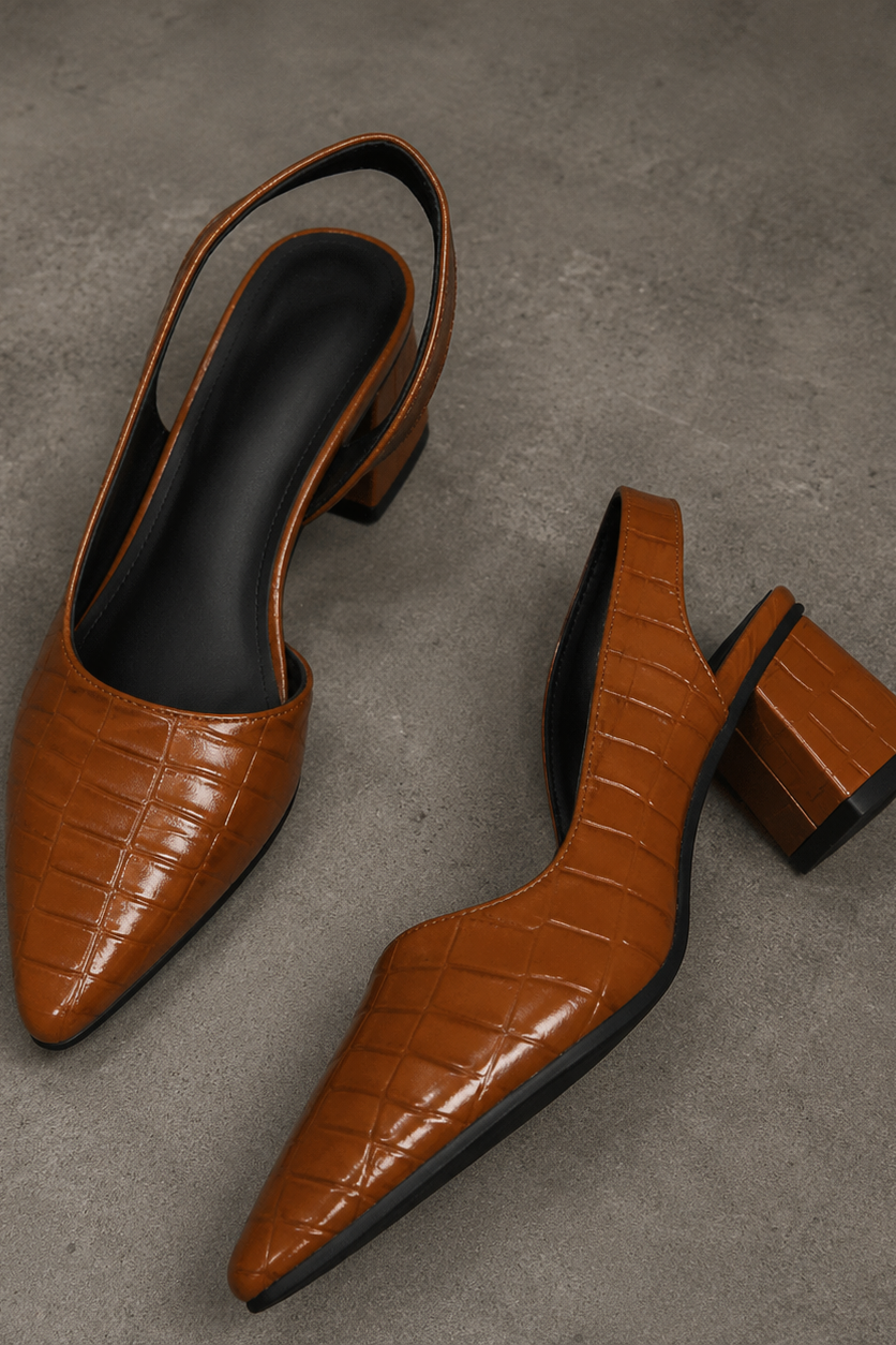Women's comfortable heeled shoes, designed for everyday wear. Elegant & versatile women's footwear for office & formal.