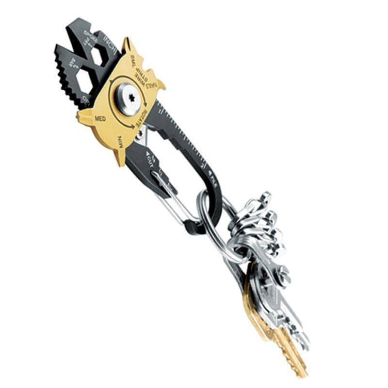 Ergonomic compact multi-tool for outdoor enthusiasts and emergency preparedness