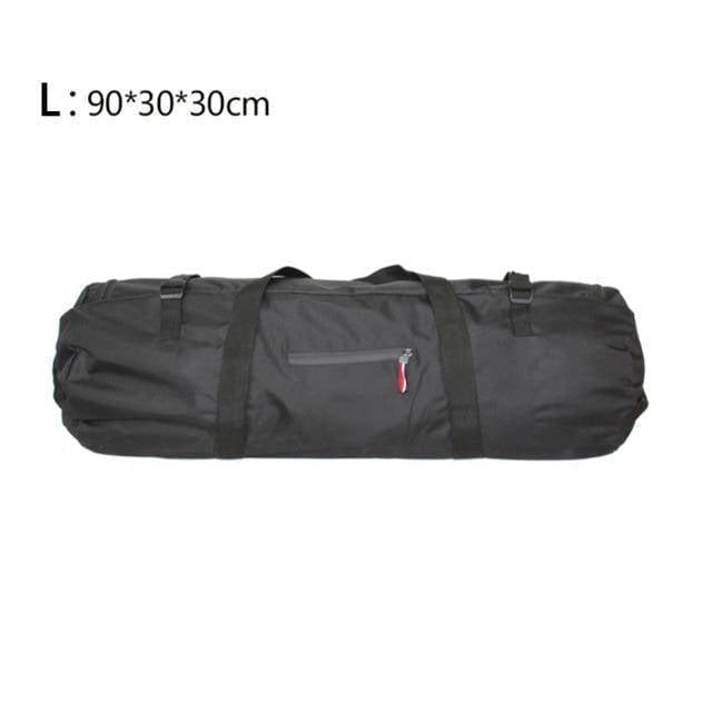 Folding camping tent bag, compact and waterproof, perfect for outdoor gear storage & climbing