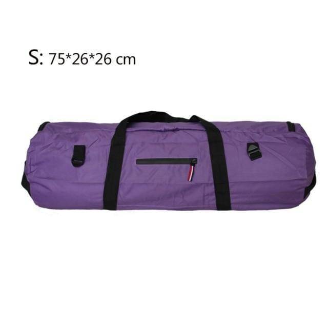 Tent storage bag with side zipper, waterproof for camping gear, essential outdoor travel accessory