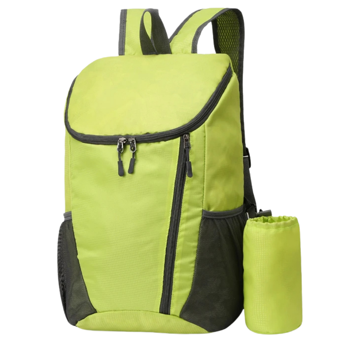 Stylish compact travel backpack in a modern design, perfect for everyday essentials
