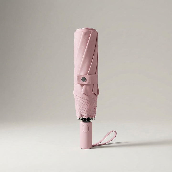 Versatile foldable travel umbrella, offers strong windproof & UV protection for daily use.
