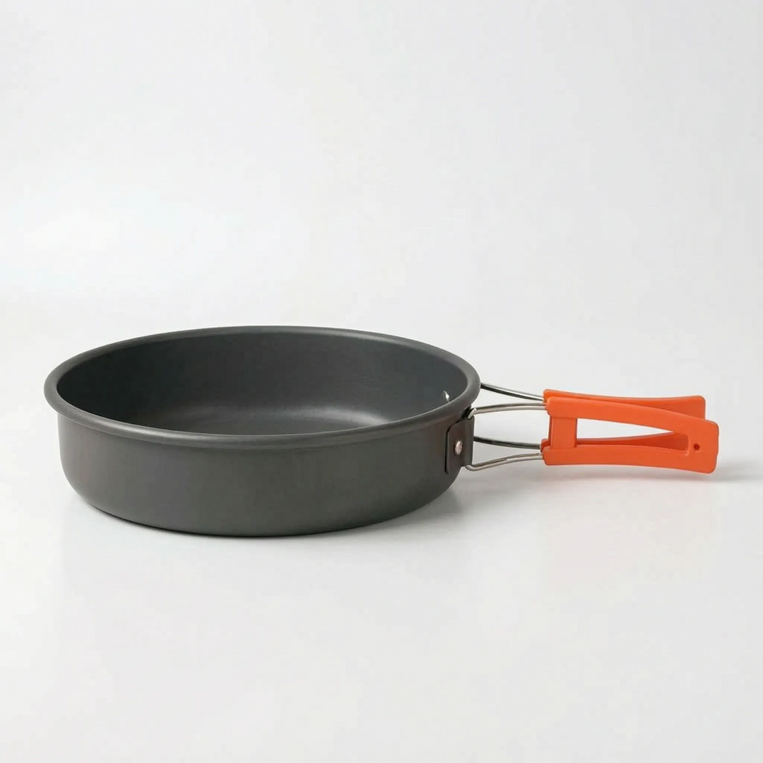 Versatile compact outdoor cookware set, essential for any camp kitchen, hiking trip or backpacking expedition.