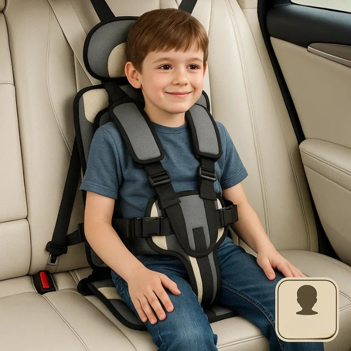 Kids' Compact Portable Travel Car Seat
