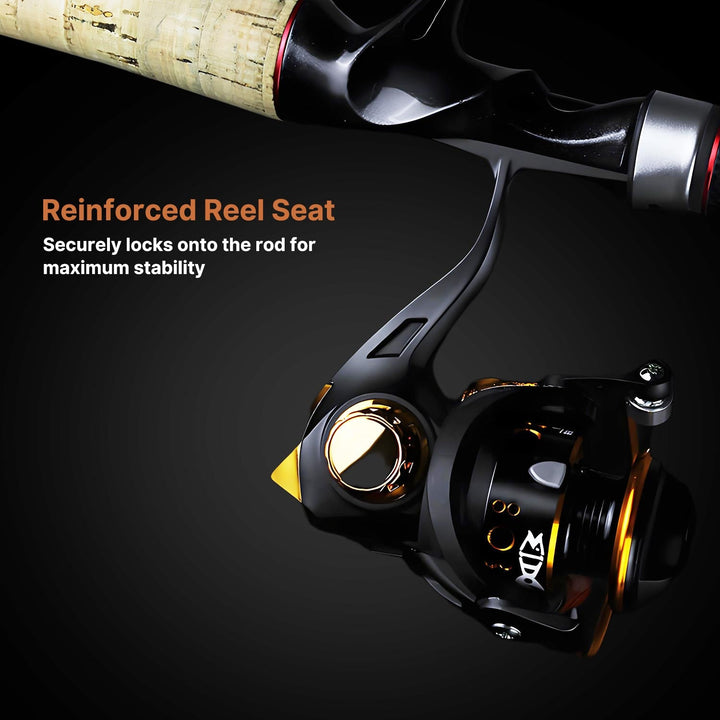 Robust compact fishing reel, built to withstand challenging fishing environments