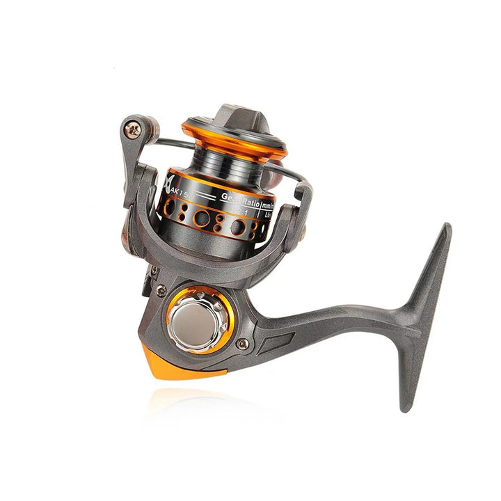 Compact reel with anti-reverse feature, ensuring smooth and reliable operation
