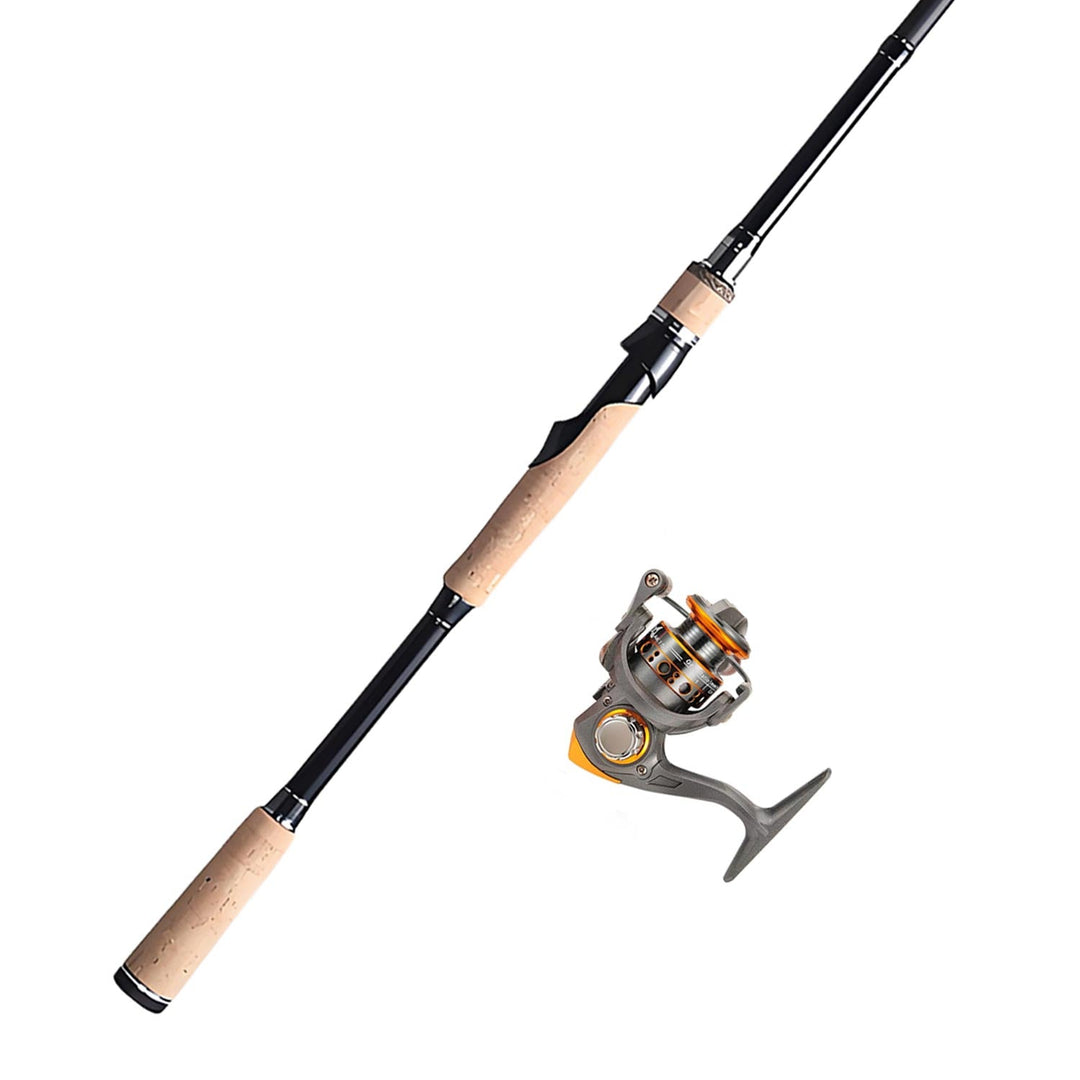 Stylish compact spinning reel, combines functionality with a sleek aesthetic