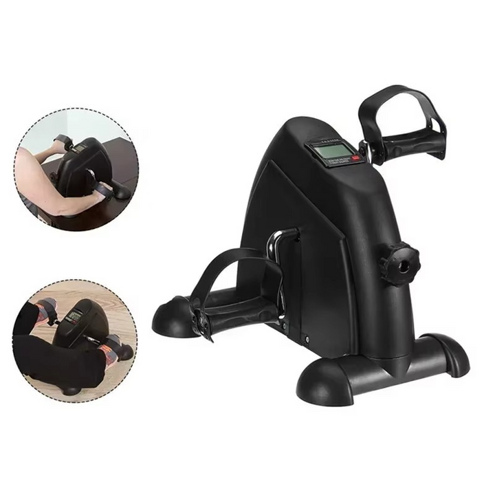 Portable fitness mini bike, ideal for desk exercise & low impact rehabilitation. Perfect compact leg exerciser.
