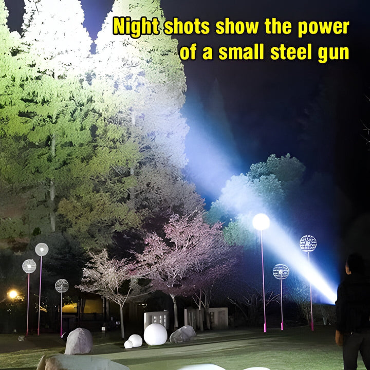 Rechargeable triple LED mini flashlight, super bright for emergency kits, camping, hiking, and daily tasks.