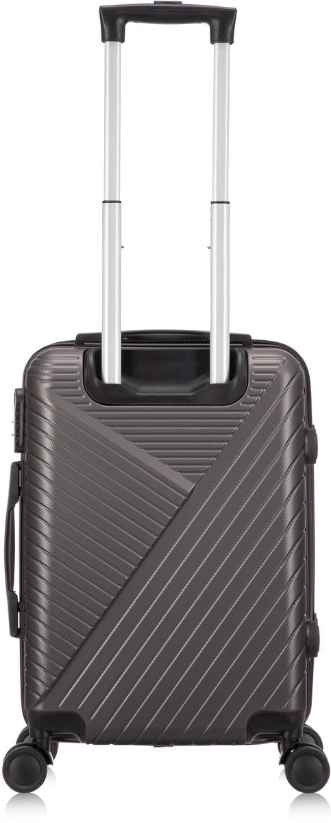 Valencia compact carry-on suitcase with a sturdy hard shell, ideal for efficient business and weekender trips.