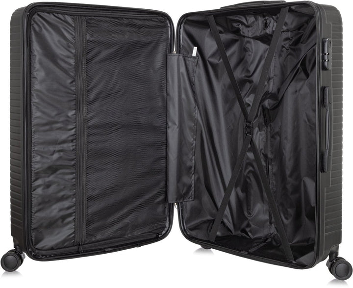 Interior view of the compact carry-on luggage, showing organized packing space for short business or weekender trips.