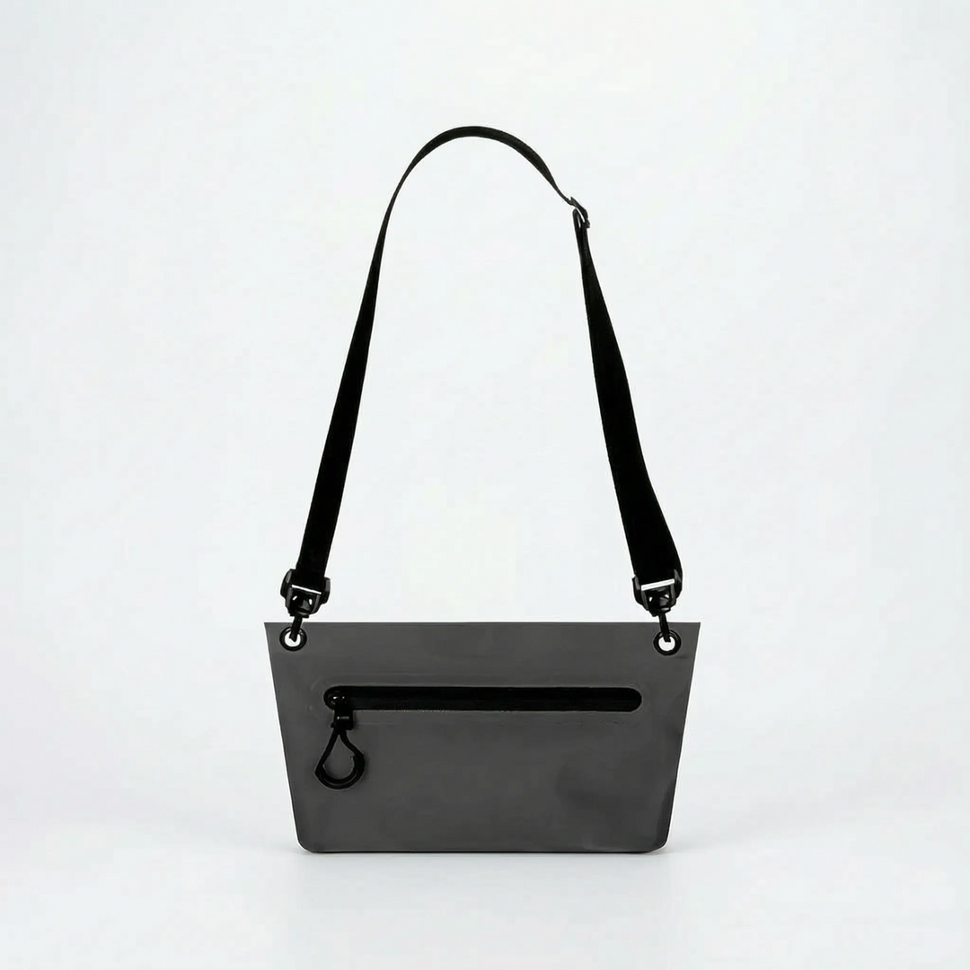 Keep your gear dry with this compact, versatile, water-repellent shoulder bag.
