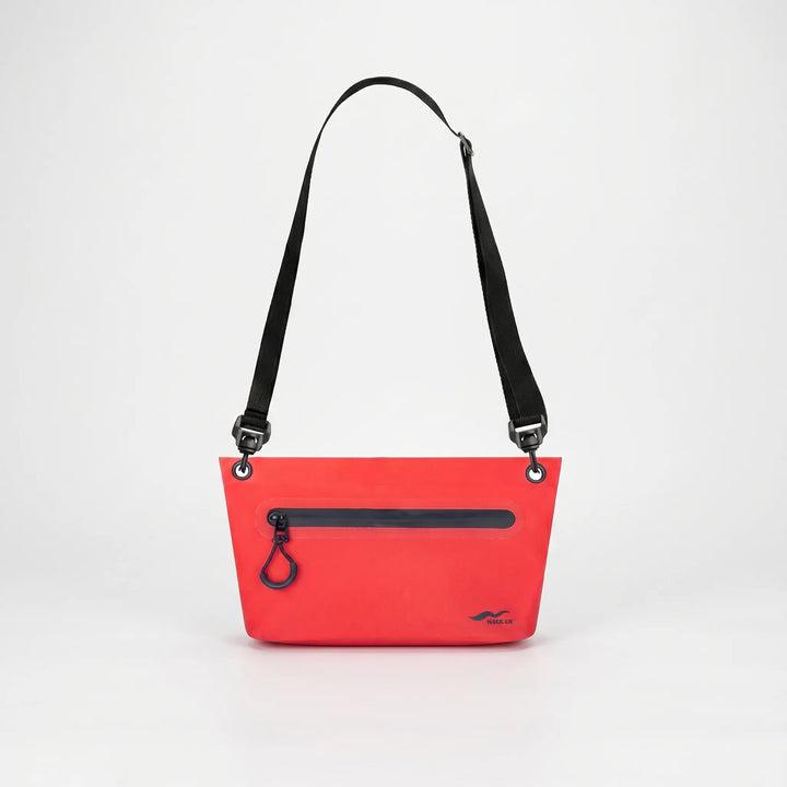 Durable dry bag keeping electronics, phone, and gear safe from water on adventures.