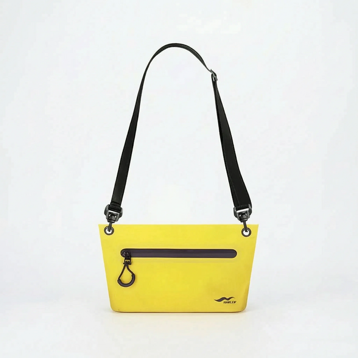 Water-resistant dry box bag, perfect for protecting valuables on outdoor trips.