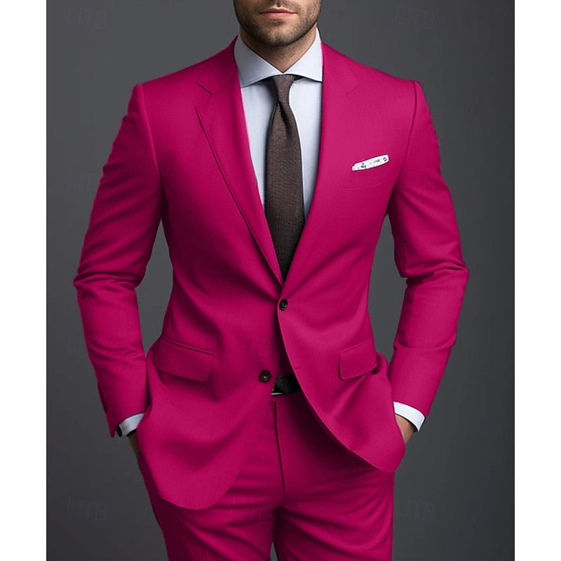 "Completo uomo elegante 2 pezzi, grigio, design sofisticato, vestibilità impeccabile per eventi formali."
