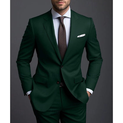 "Completo uomo elegante 2 pezzi, grigio, design sofisticato, vestibilità impeccabile per eventi formali."