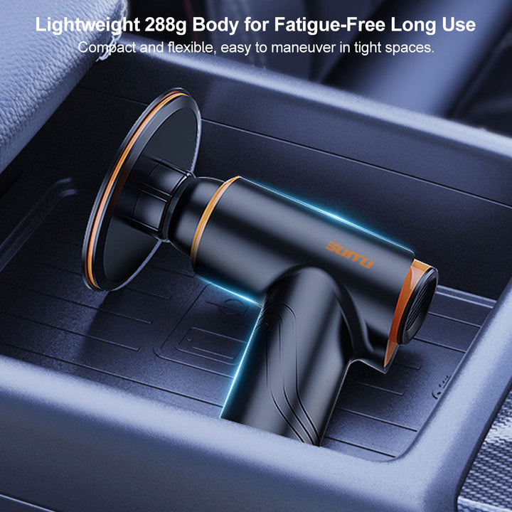 Cordless polisher for cars, ideal for detailing and paint correction