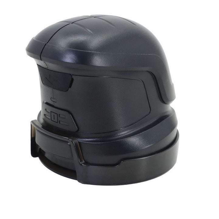 Efficient cordless electric ice scraper, simplifying car window de-icing during the cold season.