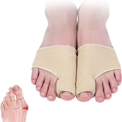"Correttore bunion adolescente, colore pelle, morbido, traspirante, comfort, sollievo dolore, allineamento alluce valgo, well