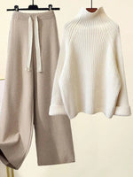 Beige & White