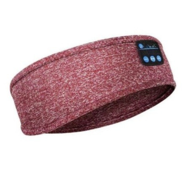 "Cuffia Sleep Wireless Bluetooth, fascia soffice grigia, comfort notturno, elimina rumori, per musica e relax notturno"