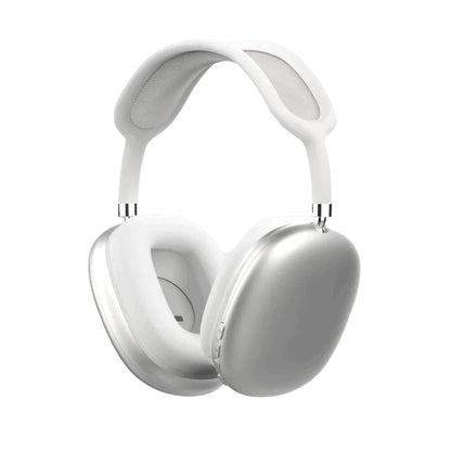 "Cuffie over-ear wireless nere, cuscinetti morbidi, tecnologia di cancellazione rumore per ascolto senza distrazioni."