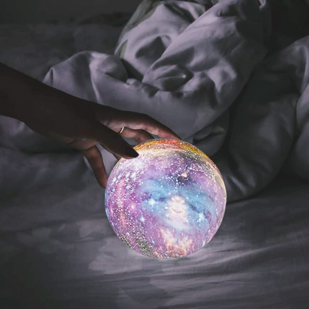 Energy-efficient LED ambient light globe, customizable for a warm, inviting home atmosphere.