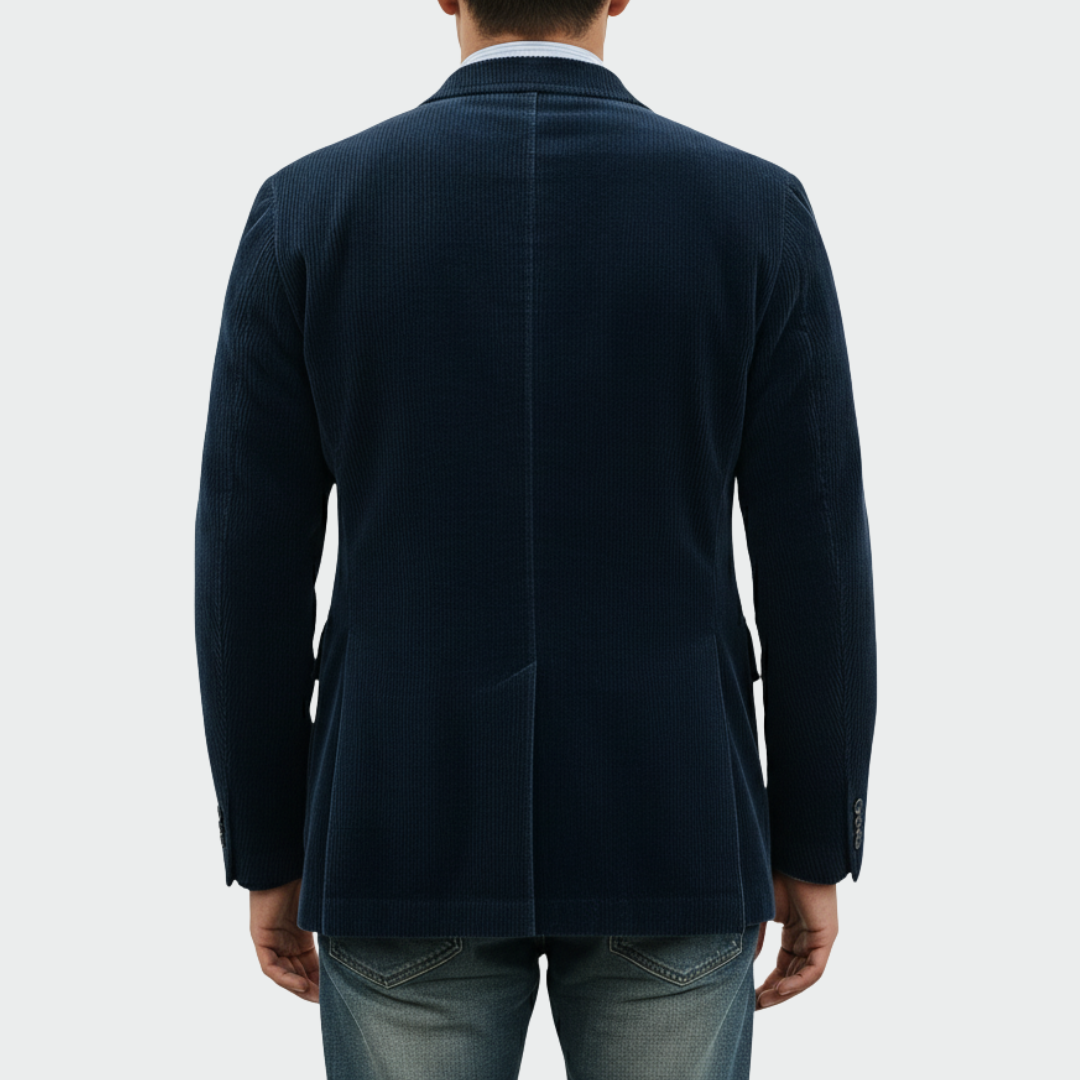 Fashionable men's blazer and vest combo for a sharp, elegant look. Perfect for formal or business casual.