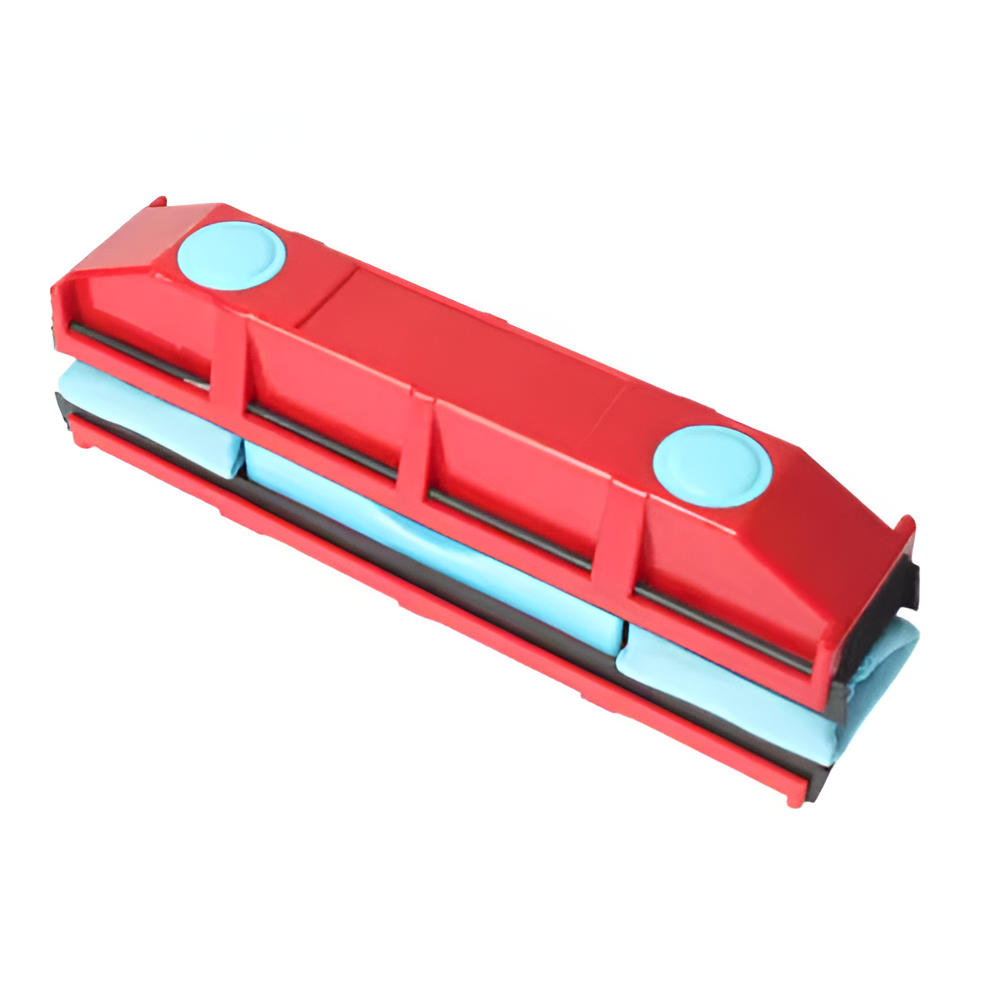 Achieve streak-free windows with this double-sided magnetic cleaner. An efficient household glass cleaning squeegee.