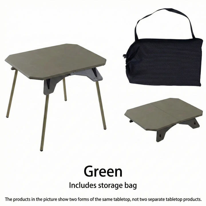 Dual-Height Lightweight Folding Camping Table