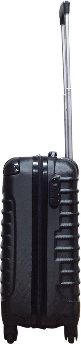 Vacation-ready 2-piece ABS hardshell luggage set, durable spinner suitcases for stress-free travel.