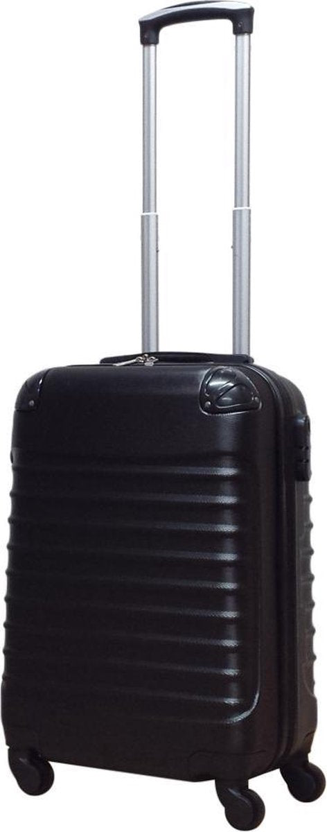 Strong 2-piece ABS hardshell luggage set, lightweight spinner suitcases built for travel.