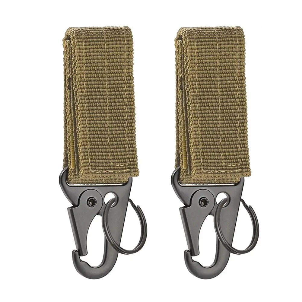 Secure tactical key holder 2-pack, attaches to molle webbing for convenience