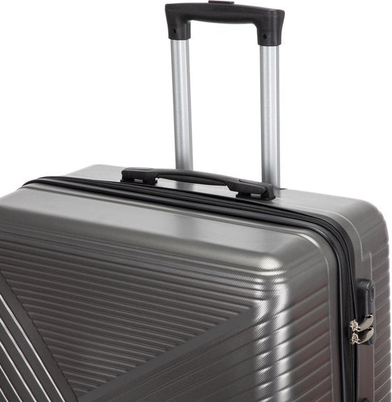 Elegant Cordoba hardshell suitcase. Unisex, durable, with spinner wheels & TSA lock for all your travel needs.