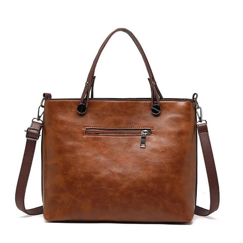 Everyday women's durable tote. Versatile shoulder bag & crossbody for essentials, a classic fashion accessory.