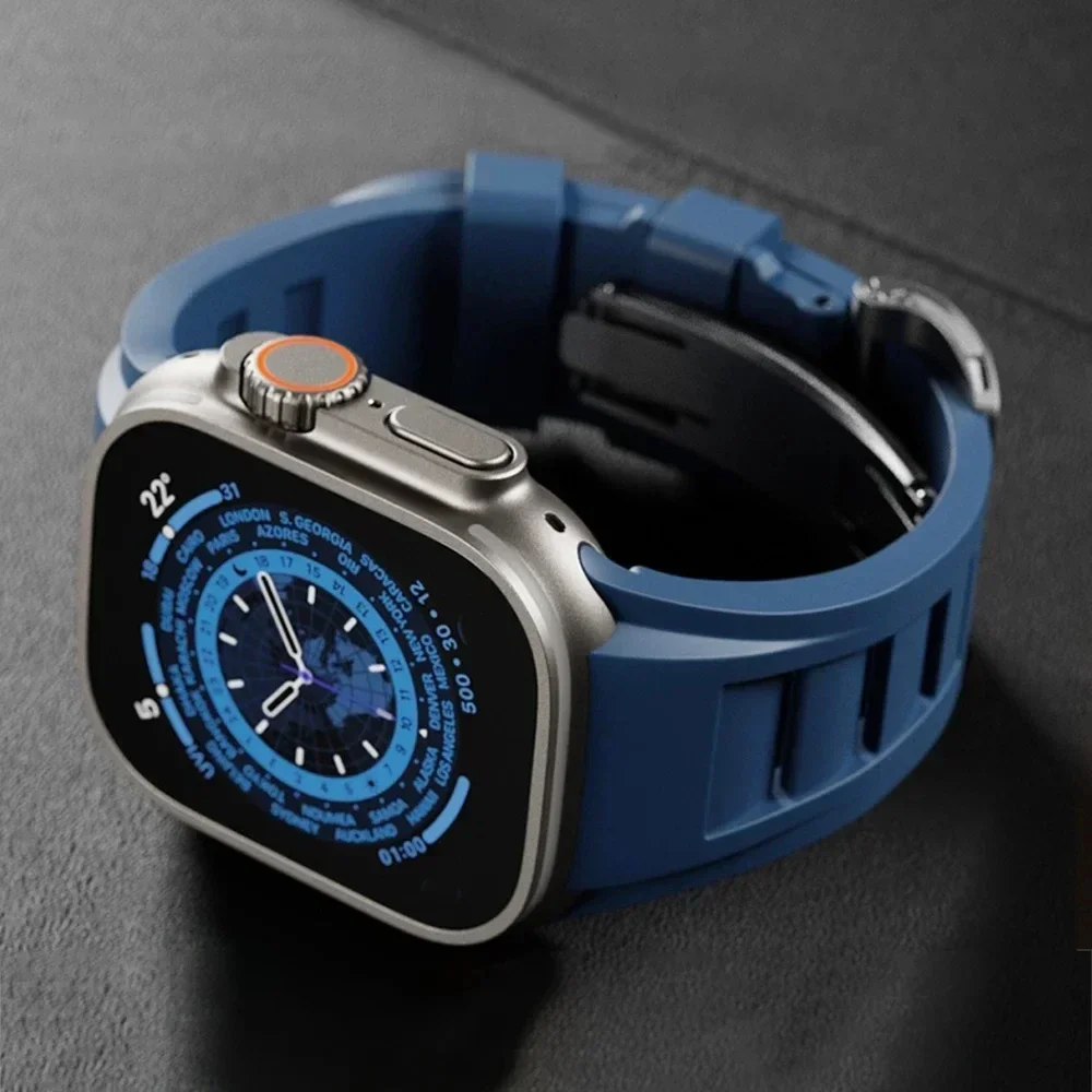 Essential women's sport watch accessory: durable, flexible strap for active workouts & rugged use.