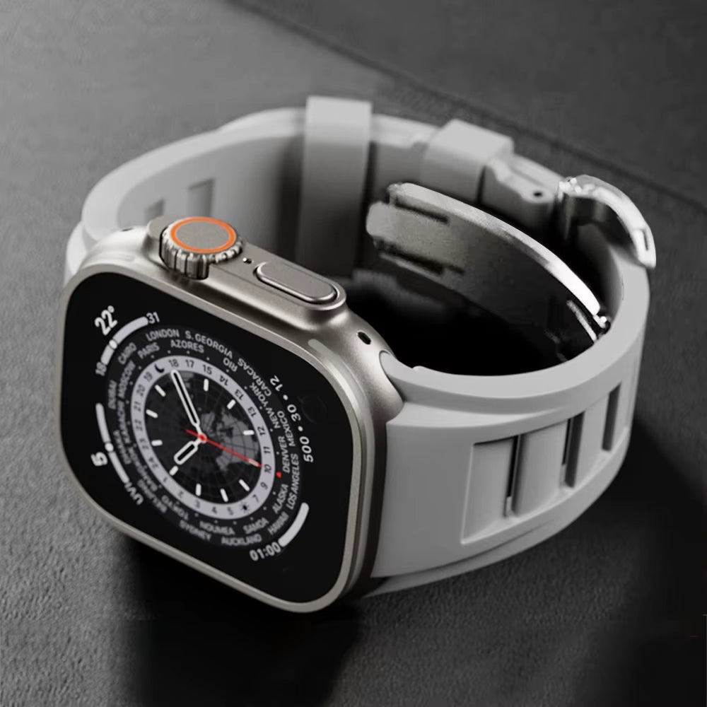 Rugged & durable women's sport watch strap. Flexible accessory band for active workouts & daily wear.
