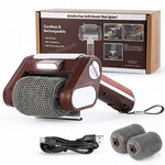 Brown (Includes 2 Stainless Steel Roller Brushes)
