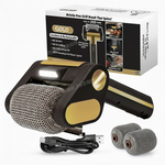 Black Gold (Includes 2 Stainless Steel Roller Brushes)