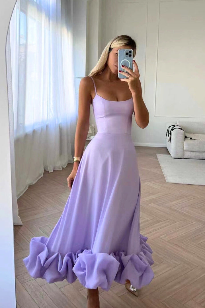 Sophisticated women's elegant twirl dress, A-line sleeveless. Ideal for special occasion guests & parties.