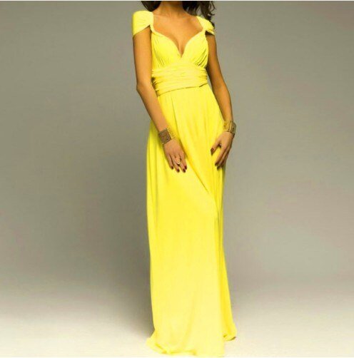 Maxi convertible dress for women, offering versatile and comfortable styling options.