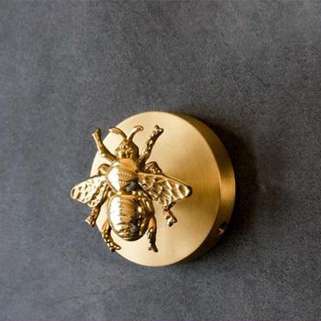 Modern gold animal wall hook, a unique touch for any home accessory wall.