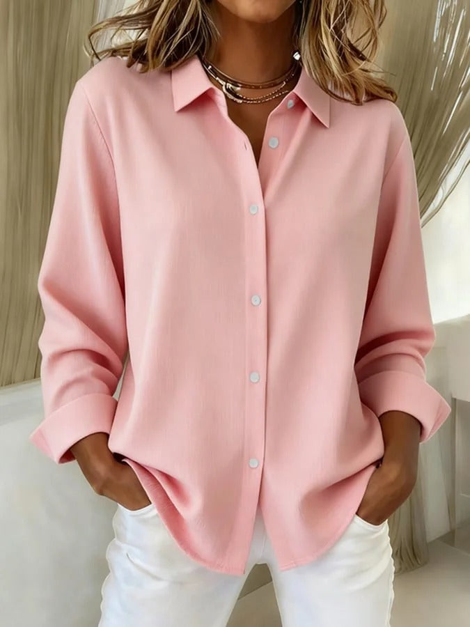 Comfortable women's blouse, a stylish and elegant top perfect for everyday wear. Versatile feminine apparel.