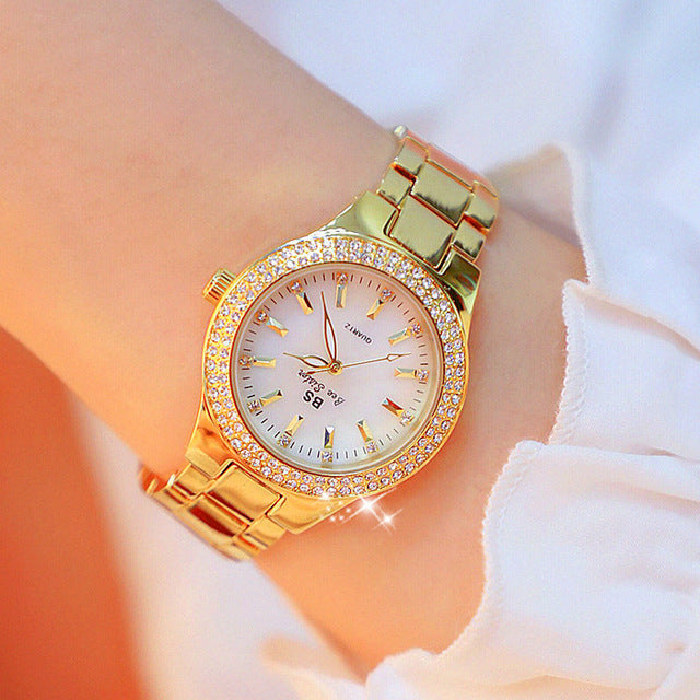 Esmée women's fashion quartz watch, featuring a durable stainless steel case and water-resistant design.