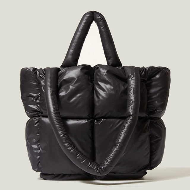 Elevate your look with this elegant women's luxury shoulder bag. A versatile nylon handbag for everyday fashion.
