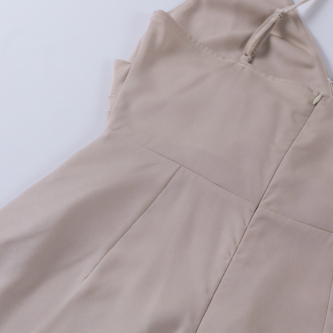 Flowy elegant women's maxi dress. Comfortable for summer, evening, and party wear.
