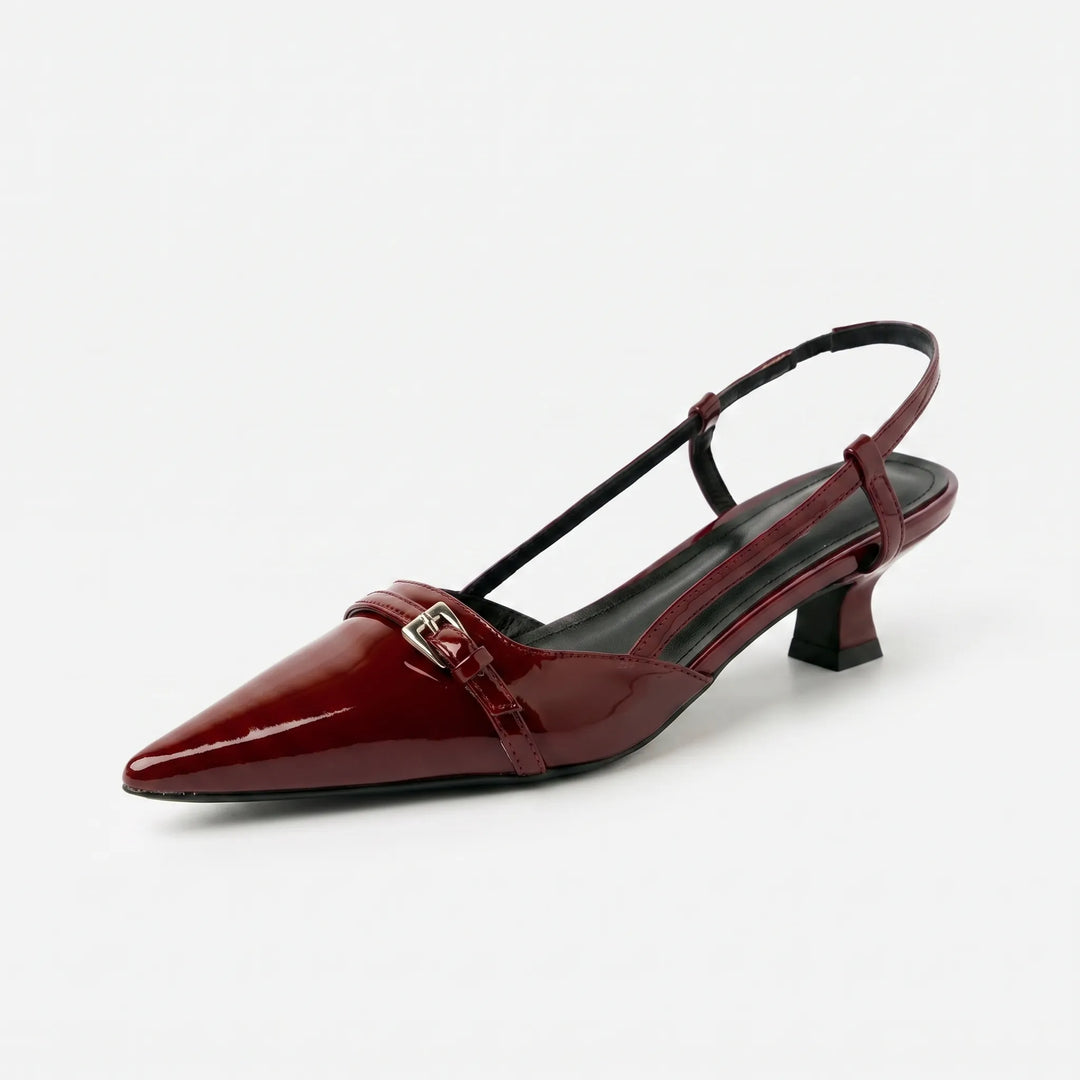 Versatile women's pointed toe slingback shoes, offering an elegant look for dressy occasions and office wear.