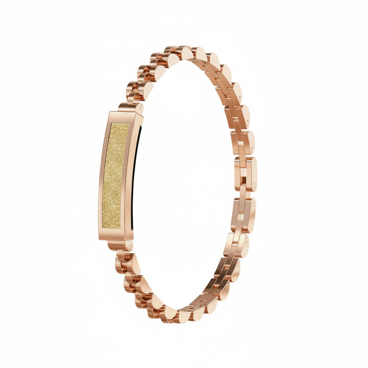 Sophisticated women's smart bracelet. Activity monitor and health tracker with a modern look.