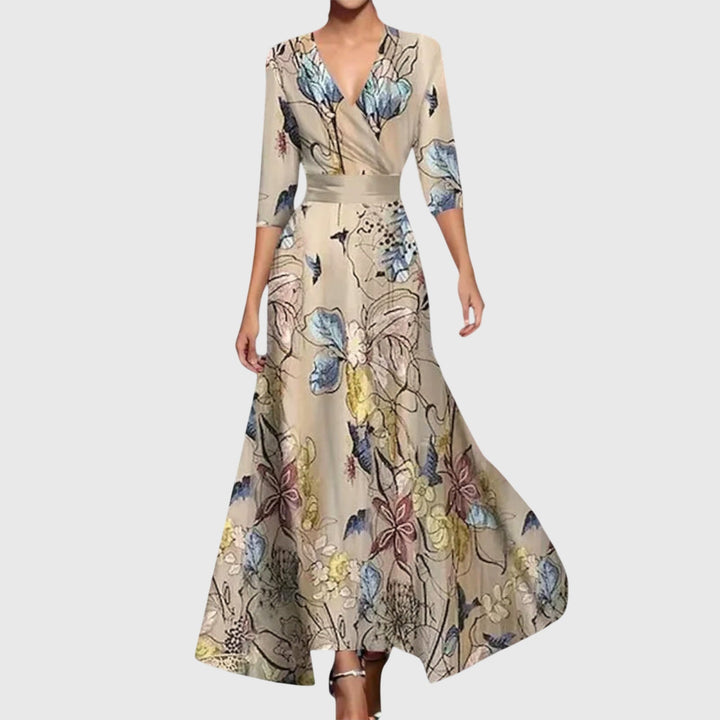 Chic women's tailored dress, ideal for an office look or a sophisticated evening out.