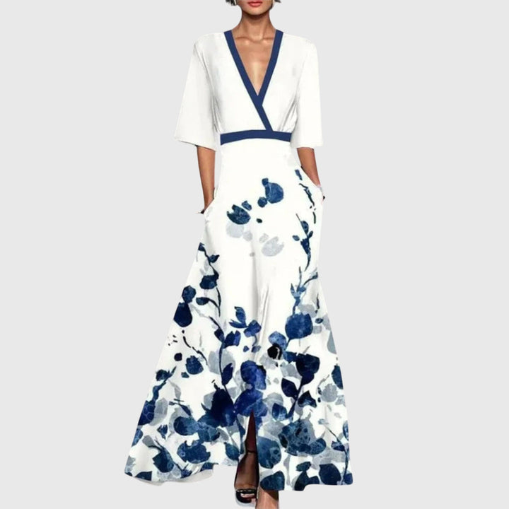 Sophisticated women's tailored dress, exuding elegance and modern style for any event.